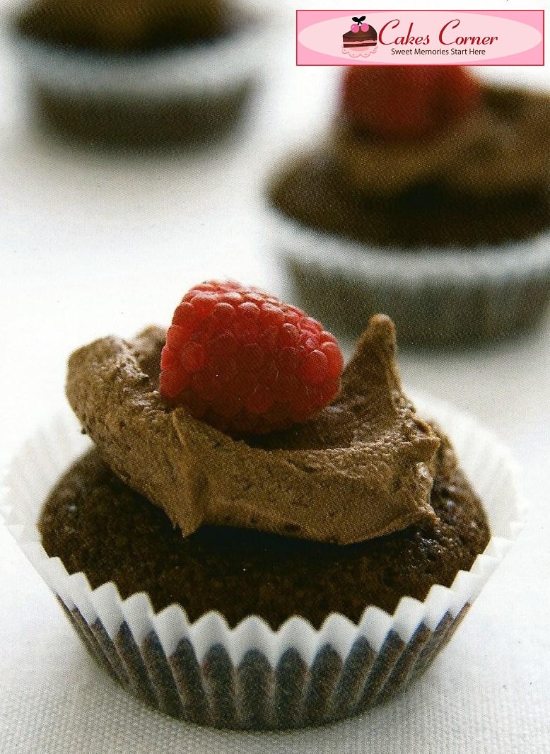 Chocolate Raspberry Cupcake